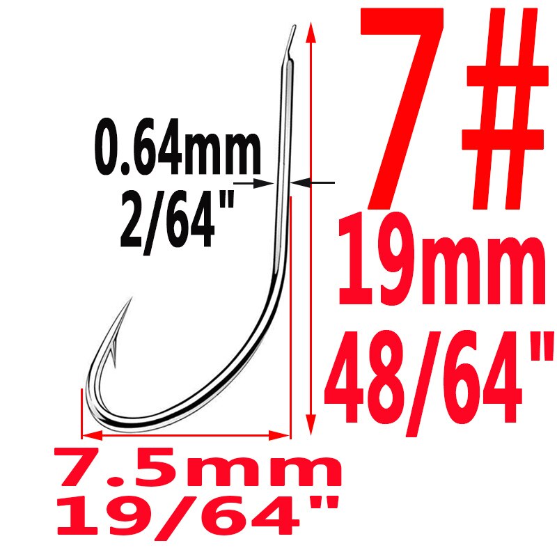 100pcs/lot Iseama Circle Carp Fishing Hook Size 1# To14#  Ring eye Japan Fishhook hooks Fishhook Single Jig Hook Tool Pech