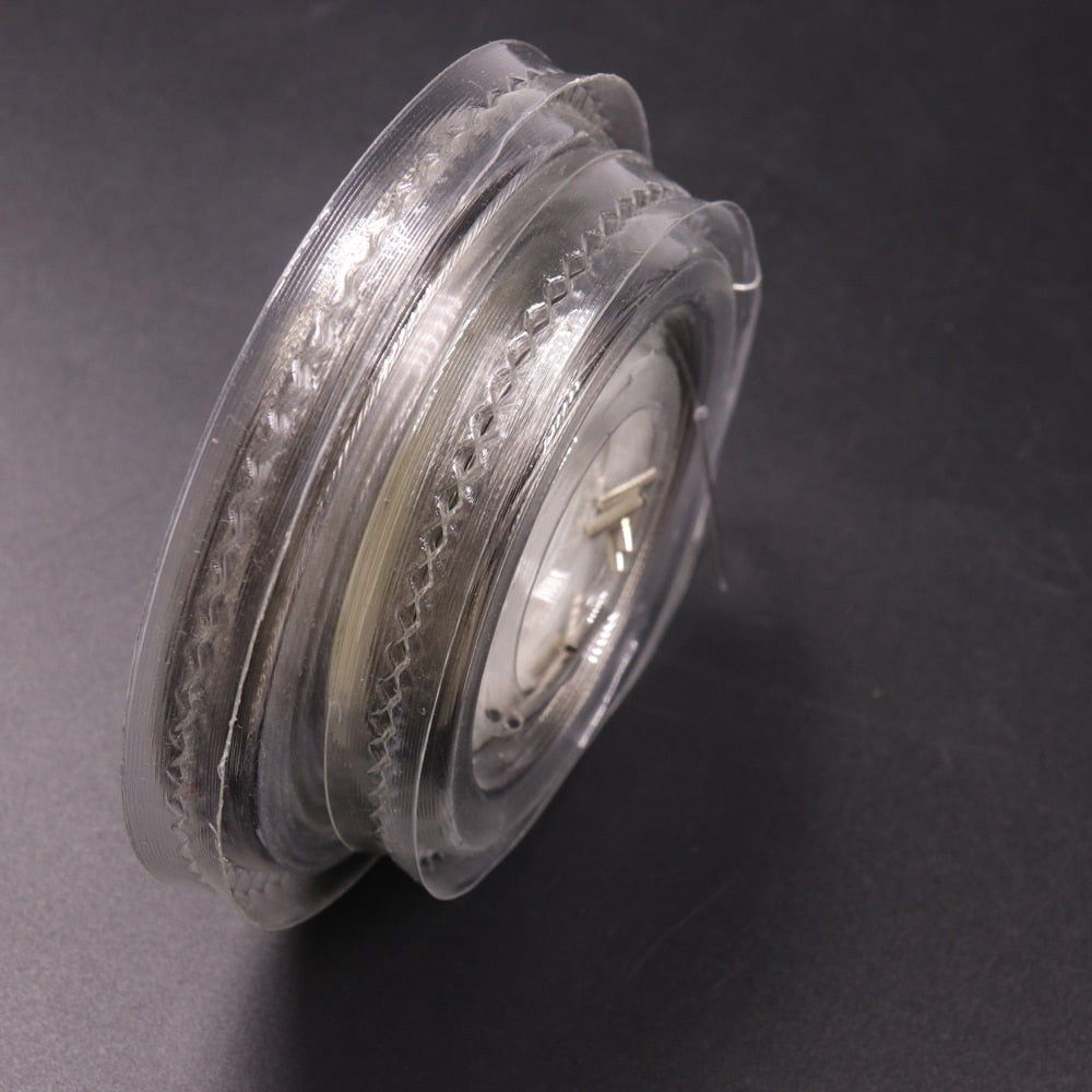 10M 7 Strands 5LB-200LB Nylon Coated Trace Wire Braided Steel Wire Leader Coating Jigging Fish