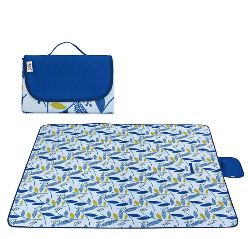 Waterproof Foldable Outdoor Camping Mat Widen Picnic Mat Plaid Beach Blanket Baby Multiplayer Mat