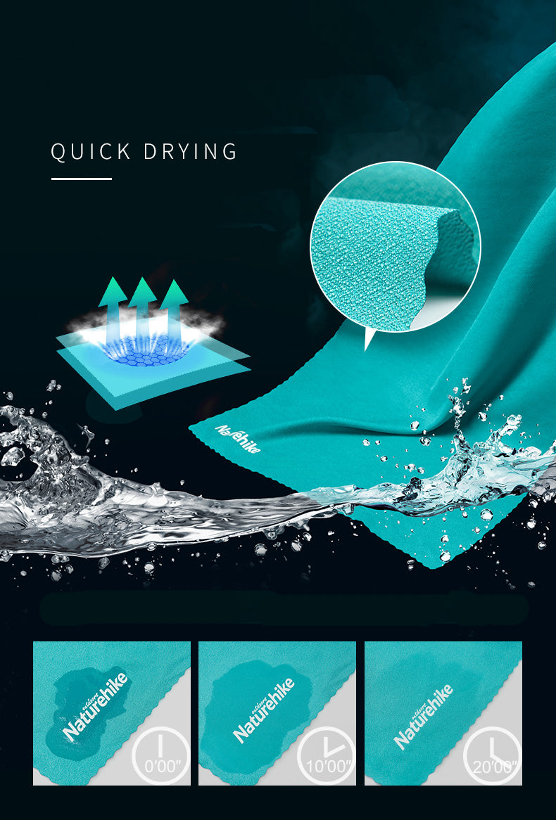 Naturehike Quick Dry Towel Portable Ultralight Breathable Bath Towel Beach