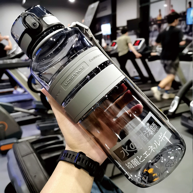 1L 1.5L 2L Sports Water Bottle Large Capacity Fitness Outdoor Eco-Friendly Plastic Portable 500ml