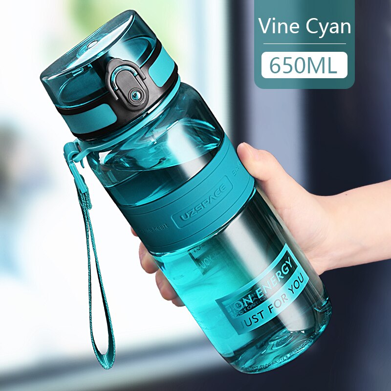 1L 1.5L 2L Sports Water Bottle Large Capacity Fitness Outdoor Eco-Friendly Plastic Portable 500ml