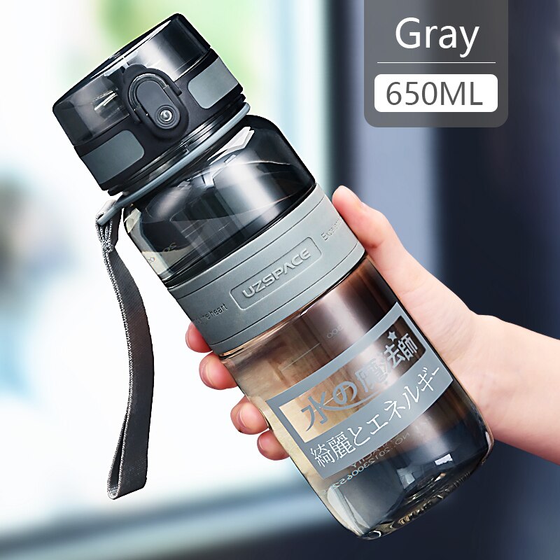 1L 1.5L 2L Sports Water Bottle Large Capacity Fitness Outdoor Eco-Friendly Plastic Portable 500ml