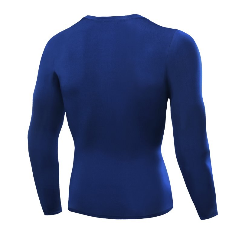 1PC Mens Compression Under Base Layer Top Long Sleeve Tights Sports Quick Dry Rashgard Running