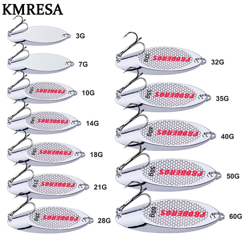 1PCS 3g-28g Metal Spinner Spoon trout Fishing Lure Hard Bait Sequins Noise Paillette Artificial Bait small hard sequins spinner