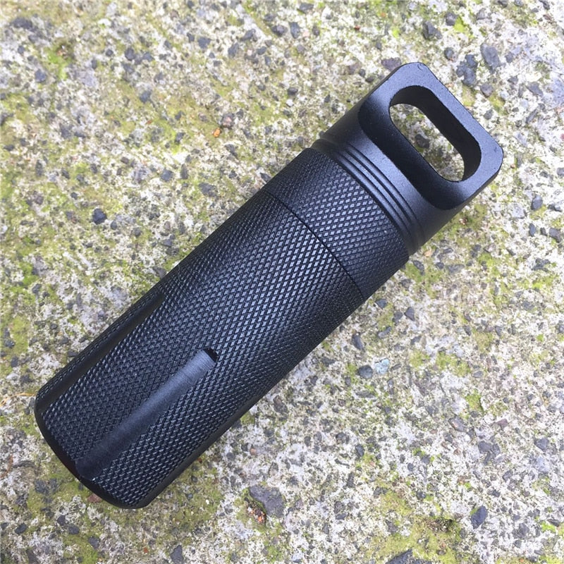 1Pcs Capsule Survival Seal Trunk Waterproof Hike Box Container Outdoor Dry Bottle Storage Pill Case