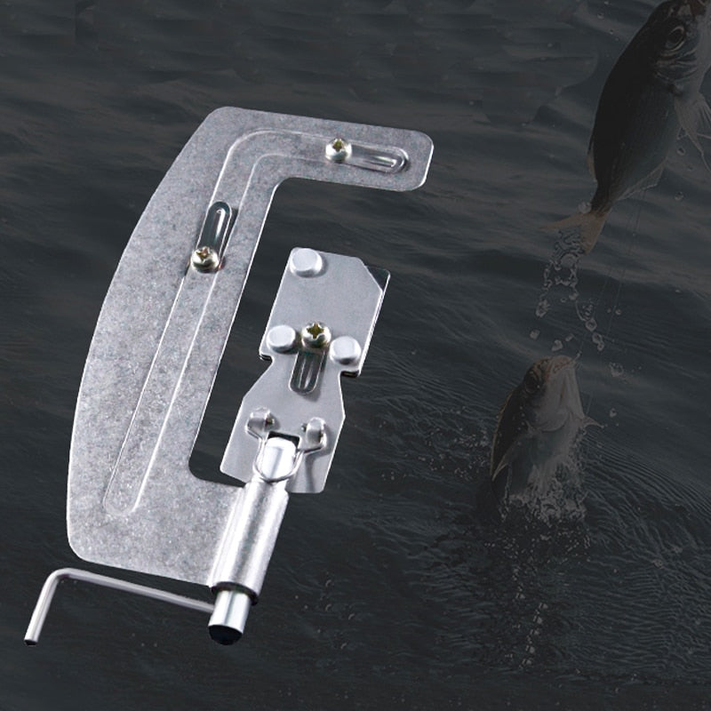 1pc Flaky Stainless Steel Fishing Hook Tier Knots Tie Loop Tyer Tools