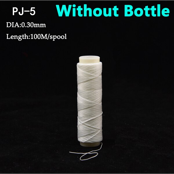 1pc PJ1/2/3/4/5/7 High Tensile Polyester Bait Elastic Thread Spool Sea Fishing Accessories Tackle