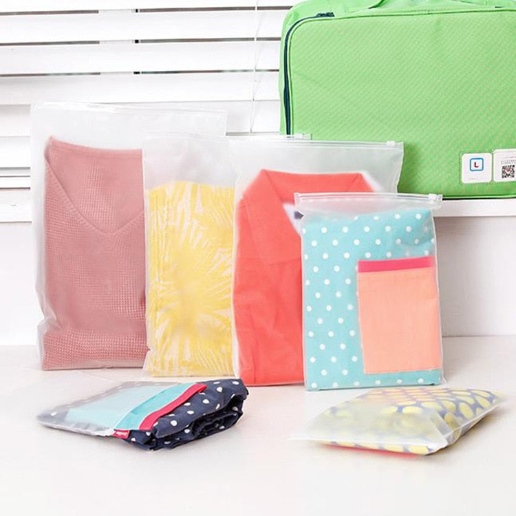 1pc Waterproof Swimming Bags Transparent Clothes Bag Sports Travel Storage Shoes Bag  -6