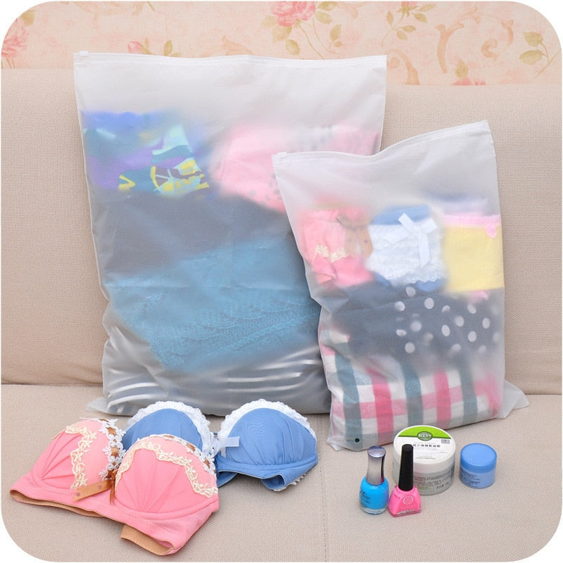 1pc Waterproof Swimming Bags Transparent Clothes Bag Sports Travel Storage Shoes Bag  -6