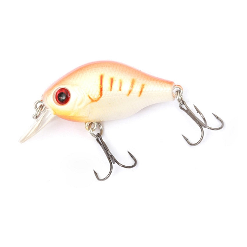 1pcs 52mm 8.5g Crank Fishing Lure Wobbler Floating Artificial plastic Hard Bait Trout Crankbait Bass Pike Japan Fishing Tackle