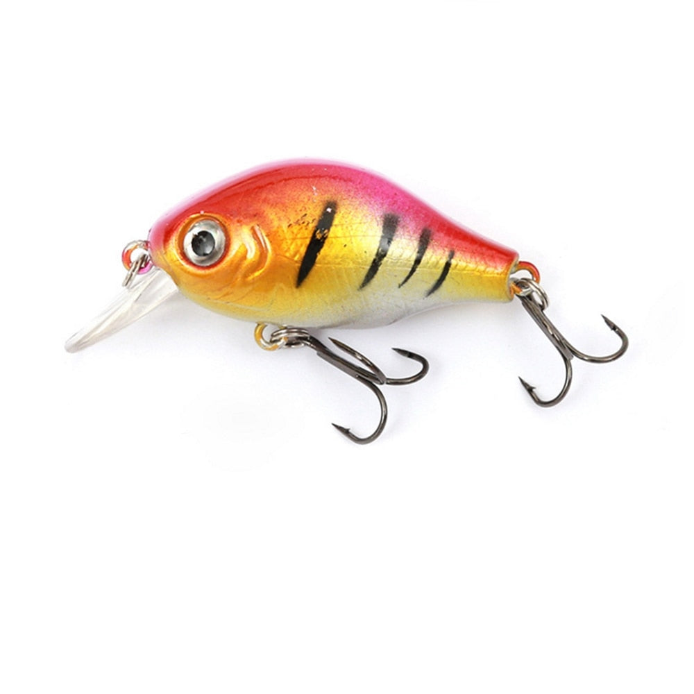 1pcs 52mm 8.5g Crank Fishing Lure Wobbler Floating Artificial plastic Hard Bait Trout Crankbait Bass Pike Japan Fishing Tackle