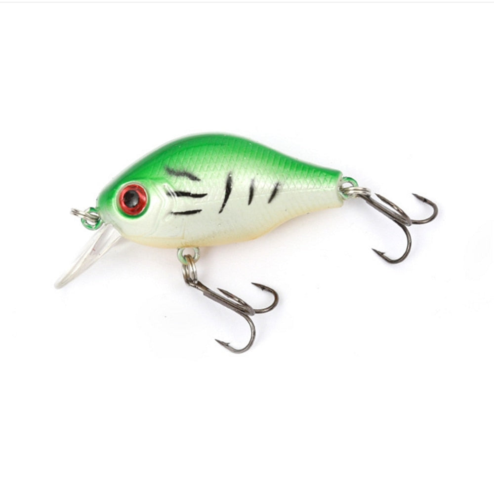 1pcs 52mm 8.5g Crank Fishing Lure Wobbler Floating Artificial plastic Hard Bait Trout Crankbait Bass Pike Japan Fishing Tackle