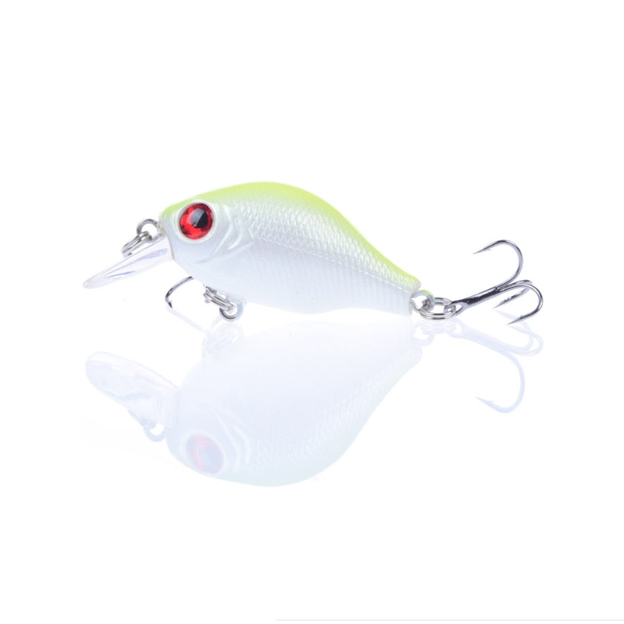 1pcs 52mm 8.5g Crank Fishing Lure Wobbler Floating Artificial plastic Hard Bait Trout Crankbait Bass Pike Japan Fishing Tackle