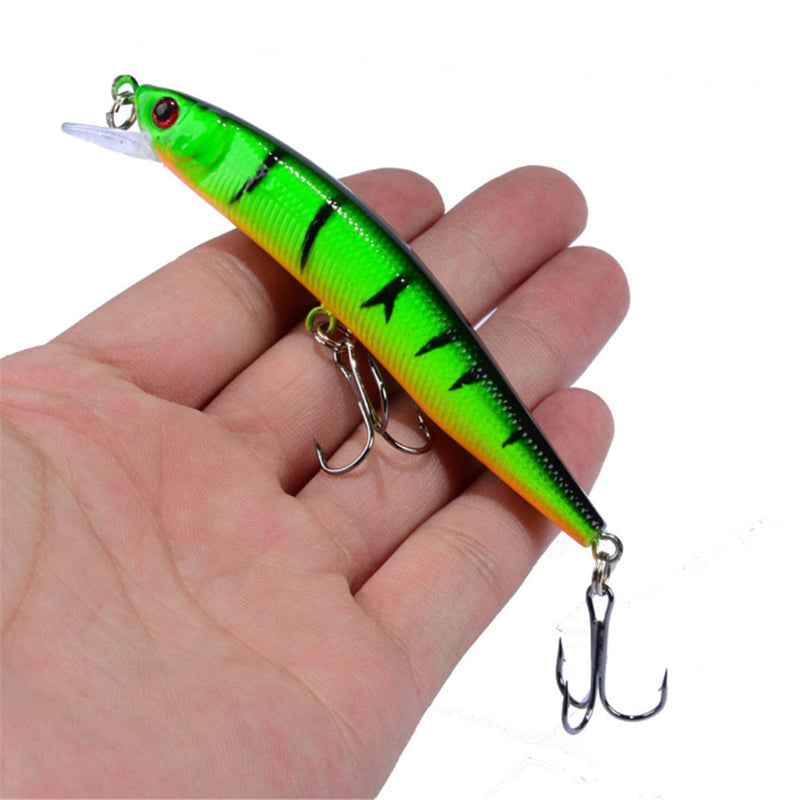 1pcs 8.2g 10cm 10 Colors Hard Bait Minnow Fishing lures Peche Bass Trolling Artificial Hard Bait Crankbait Carp Fishing Tackle