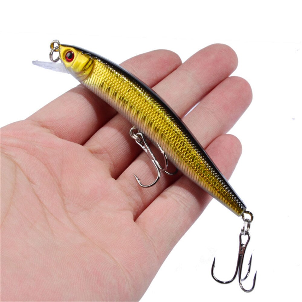 1pcs 8.2g 10cm 10 Colors Hard Bait Minnow Fishing lures Peche Bass Trolling Artificial Hard Bait Crankbait Carp Fishing Tackle