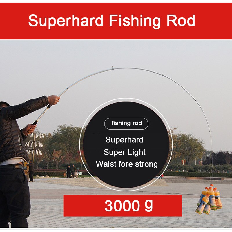 2.1M -3.6M Carp Fishing Rod feeder Hard FRP Carbon Fiber Telescopic Fishing Rod Fishing Pole