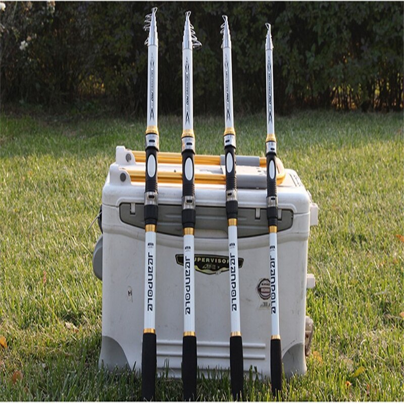 2.1M -3.6M Carp Fishing Rod feeder Hard FRP Carbon Fiber Telescopic Fishing Rod Fishing Pole