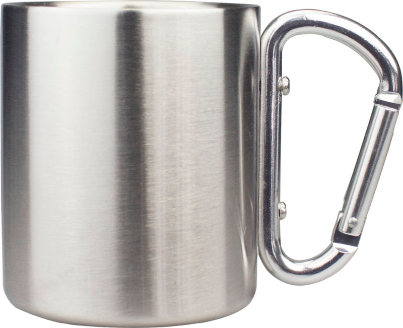 200ml,250ml,300ml Isolating Travel Mug Double Wall Stainless Steel Outdoor Cup Carabiner Hook Handle