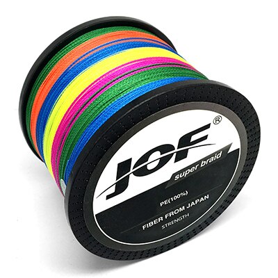 2018 JOF 300m 500m 1000m 10LB - 80LB PE Multifilament 4 Strands Braid Line Ocean Fishing Super