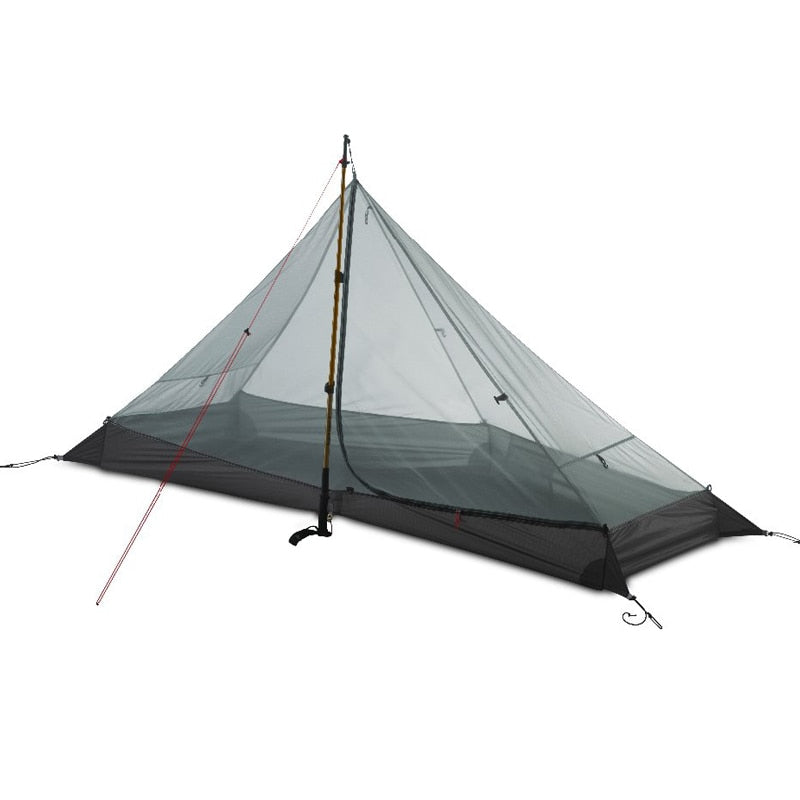LanShan 1 FLAME'S CREED 1 Person Outdoor Ultralight Camping Tent 3 Season Professional 15D