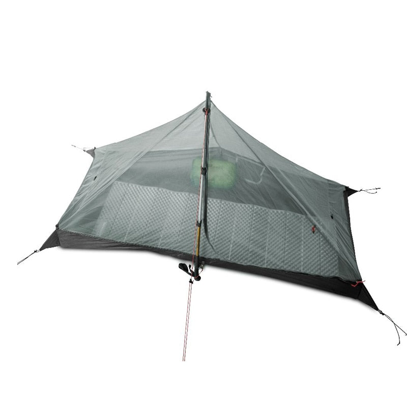 LanShan 1 FLAME'S CREED 1 Person Outdoor Ultralight Camping Tent 3 Season Professional 15D