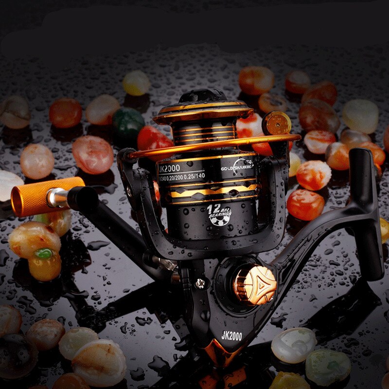 Fishing Spinning Reel Saltwater Fishing Reel Carp Fishing Reels 6000 4.7:1 13 BB Rock Fishing Reel Spinning Reels Wheel