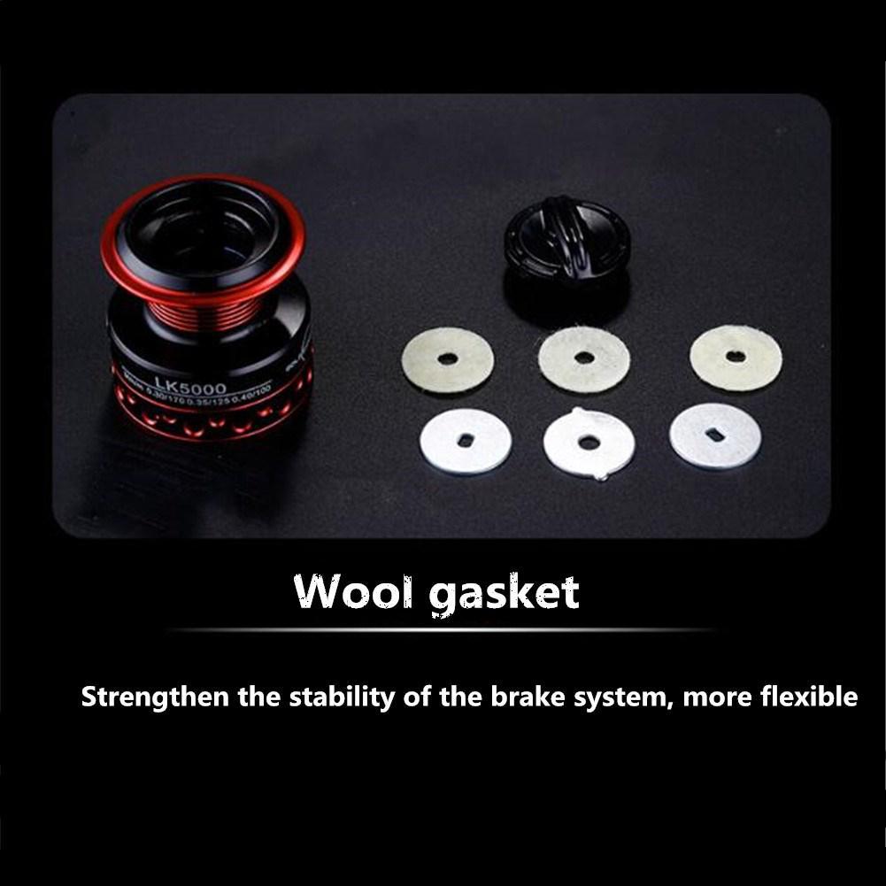 Fishing Spinning Reel Saltwater Fishing Reel Carp Fishing Reels 6000 4.7:1 13 BB Rock Fishing Reel Spinning Reels Wheel