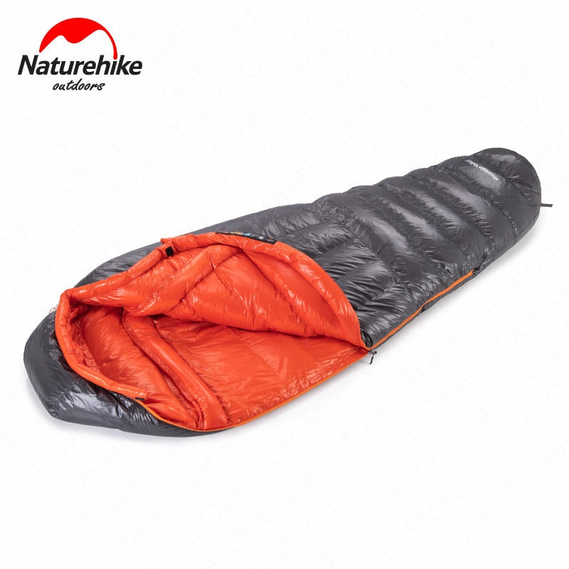 Naturehike Sleeping Bag Goose Down Mummy Sleeping Bag Sleeping Ultralight Supplies Waterproof Thicken