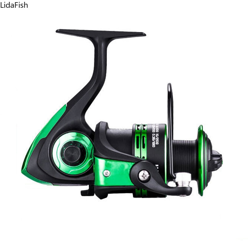 High Speed Double Spool Spinning Fishing Reel 5.1:1/5.2:1 Gear Ratio Carp Fishing Reels Left/Right Hand
