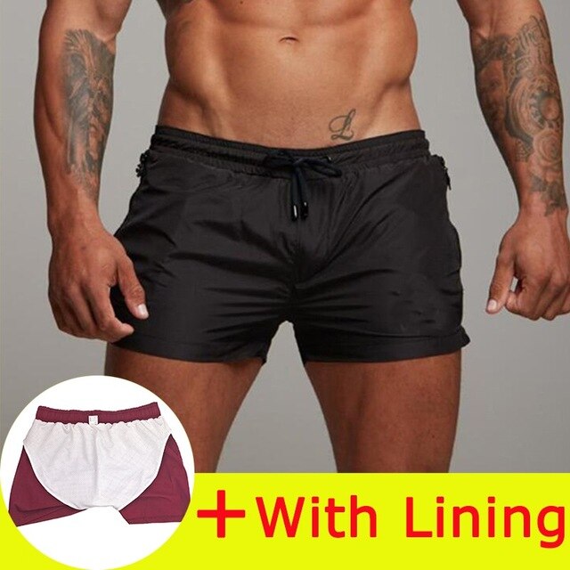 Man Casual Shorts New Gyms Fitness Bodybuilding Shorts Mens Summer Casual Cool Short Pants Male