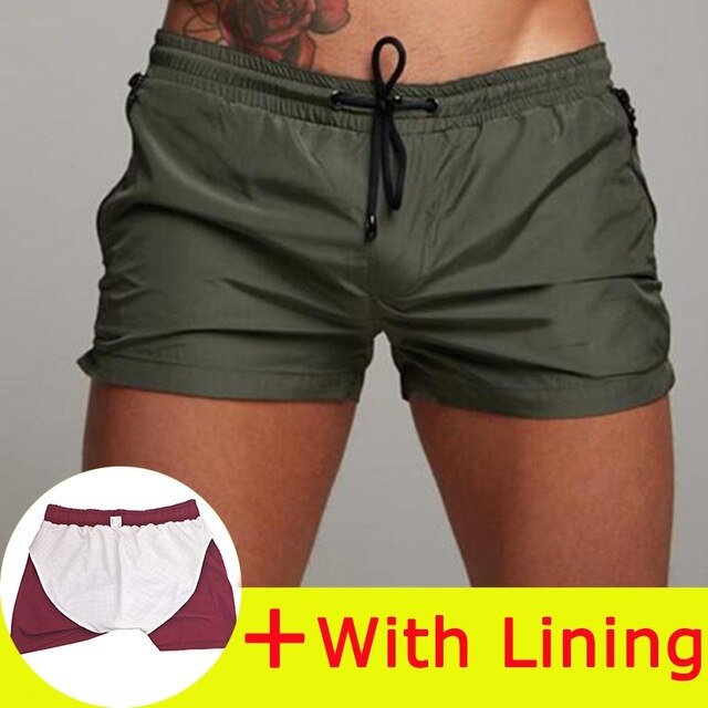 Man Casual Shorts New Gyms Fitness Bodybuilding Shorts Mens Summer Casual Cool Short Pants Male