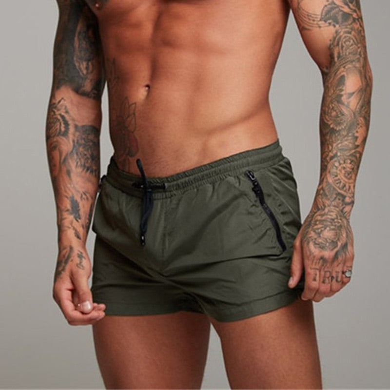 Man Casual Shorts New Gyms Fitness Bodybuilding Shorts Mens Summer Casual Cool Short Pants Male