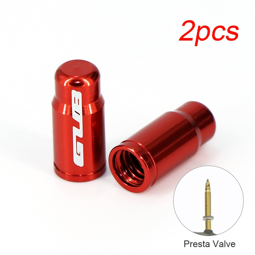 2pcs Aluminum Bicycle Tire Valve Cap Ultralight Mountain Road Bike Tyre Cap Schrader/Presta Tire