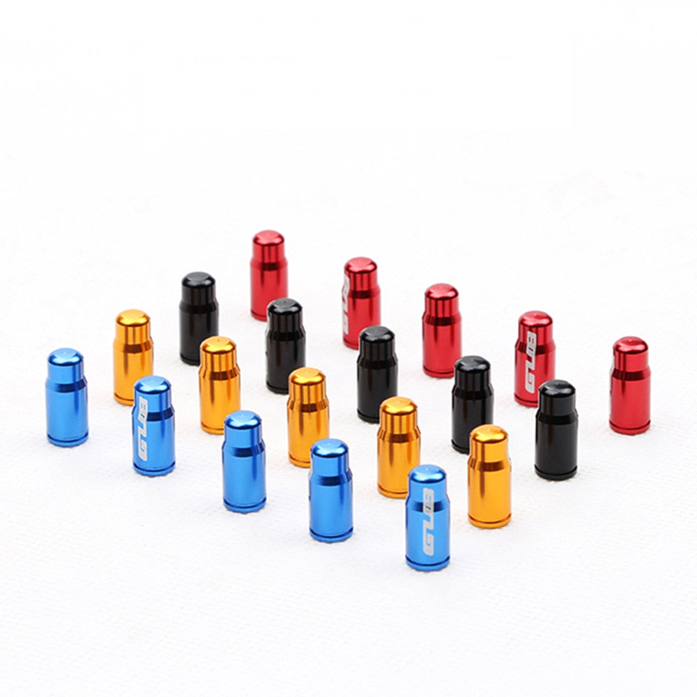 2pcs Aluminum Bicycle Tire Valve Cap Ultralight Mountain Road Bike Tyre Cap Schrader/Presta Tire