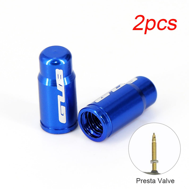 2pcs Aluminum Bicycle Tire Valve Cap Ultralight Mountain Road Bike Tyre Cap Schrader/Presta Tire