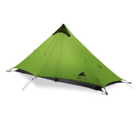Lanshan 2 Rodless Tent 2 Person 15D Silnylon Tent Oudoor Ultralight Camping Tent 3 4 Season