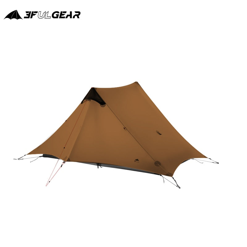 3F UL GEAR LanShan 2 2 Person Outdoor Ultralight Camping Tent 3-Season Professional 15D Silicone