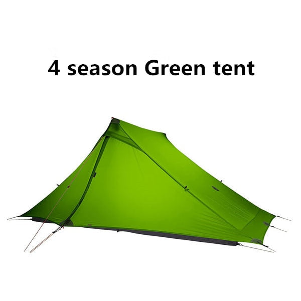 LanShan 2 Pro 2 Person Outdoor Ultralight Tent 3 Season 20D Nylon Both Sides Silicon Tent