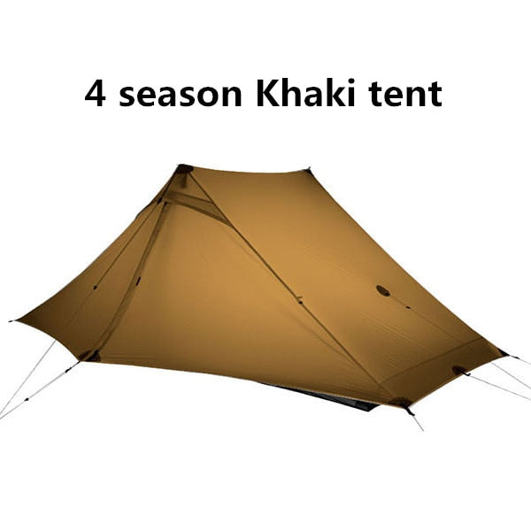 LanShan 2 Pro 2 Person Outdoor Ultralight Tent 3 Season 20D Nylon Both Sides Silicon Tent