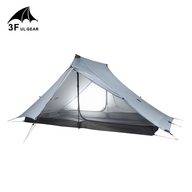 LanShan 2 Pro 2 Person Outdoor Ultralight Tent 3 Season 20D Nylon Both Sides Silicon Tent