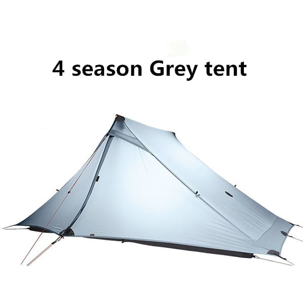 LanShan 2 Pro 2 Person Outdoor Ultralight Tent 3 Season 20D Nylon Both Sides Silicon Tent