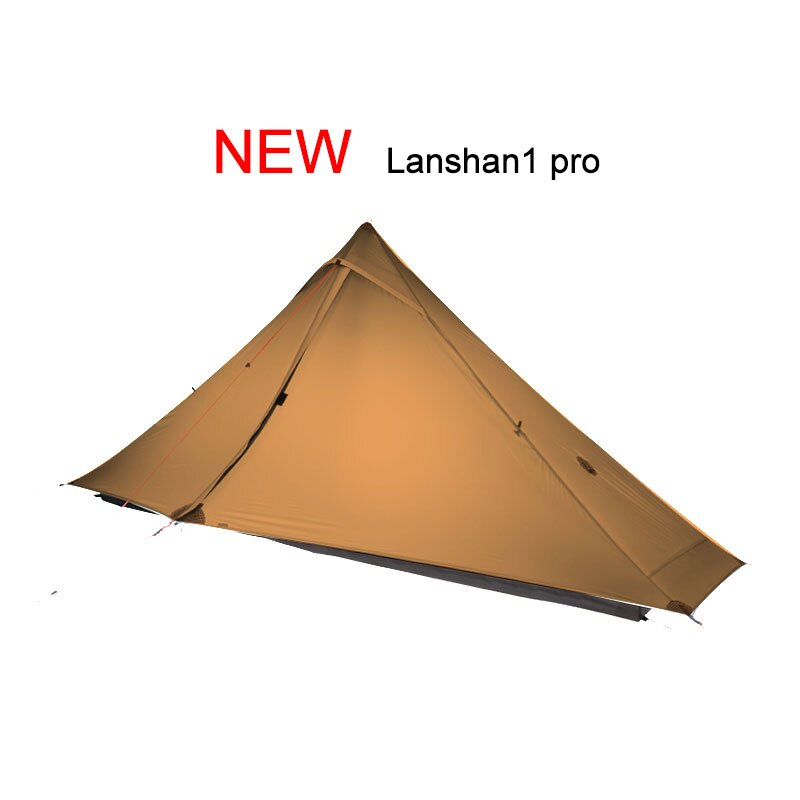 Lanshan 1 Pro 1 Person Ultralight 3 Season Professional 20D Silnylon Rodless