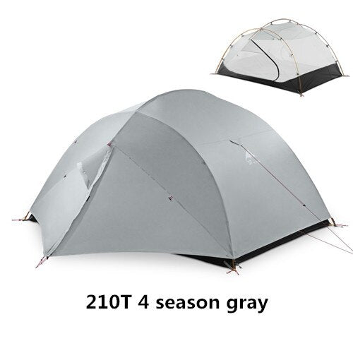Qingkon 3 Person 4 Season 15D Camping Tent Outdoor Ultralight Waterproof Tent