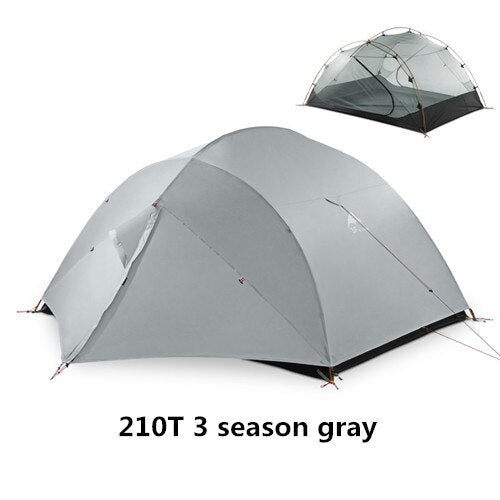 Qingkon 3 Person 4 Season 15D Camping Tent Outdoor Ultralight Waterproof Tent