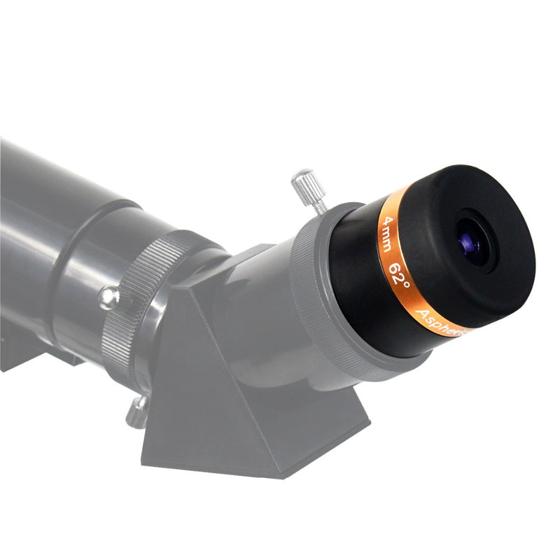 3pcs 1.25" Aspheric Eyepiece Telescope HD Wide Angle 62 De 4/10/23mm Fully Coated