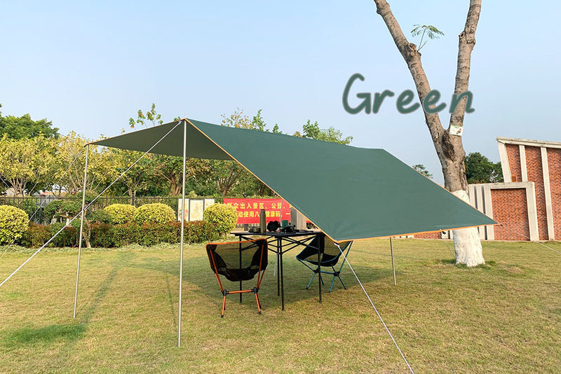 Awning Waterproof Tarp Tent Outdoor Camping Sun Shelter Canopy Sunshad
