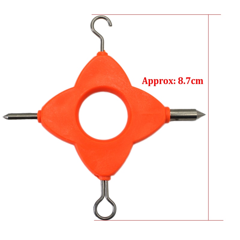 4 in 1 Multi Puller Tool Carp Fishing Line Knotting Knotless Knot Tool