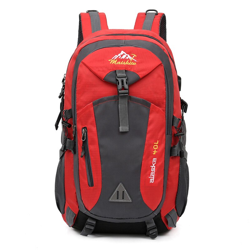 40L Unisex Waterproof Backpack Travel Pack Sports Bag Pack