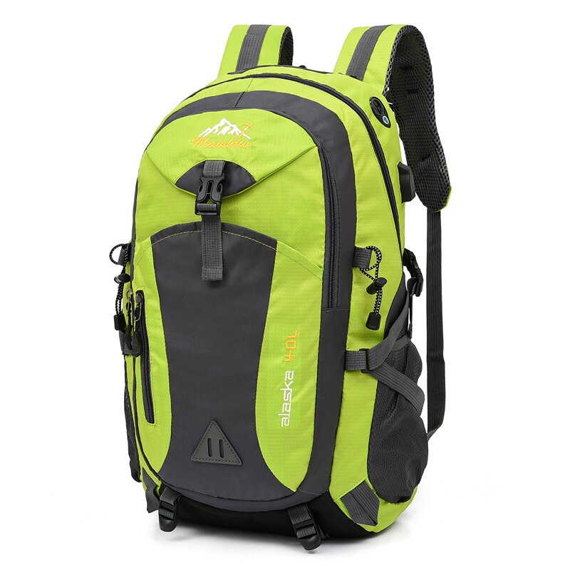 40L Unisex Waterproof Backpack Travel Pack Sports Bag Pack